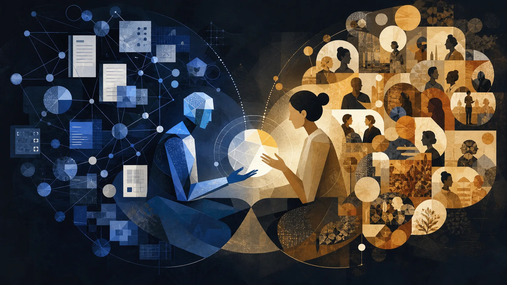 AI 的数据网络与人类长期积累的业务上下文在协作中汇合